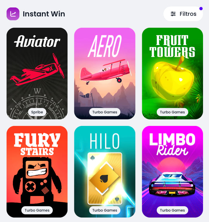 Slott Casino Instant Win Jogos