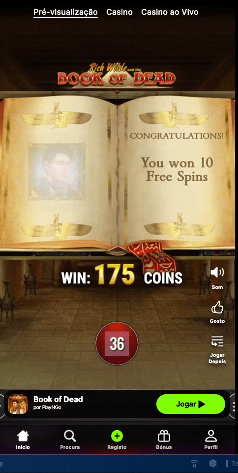 Spinit Casino Online em Portugal