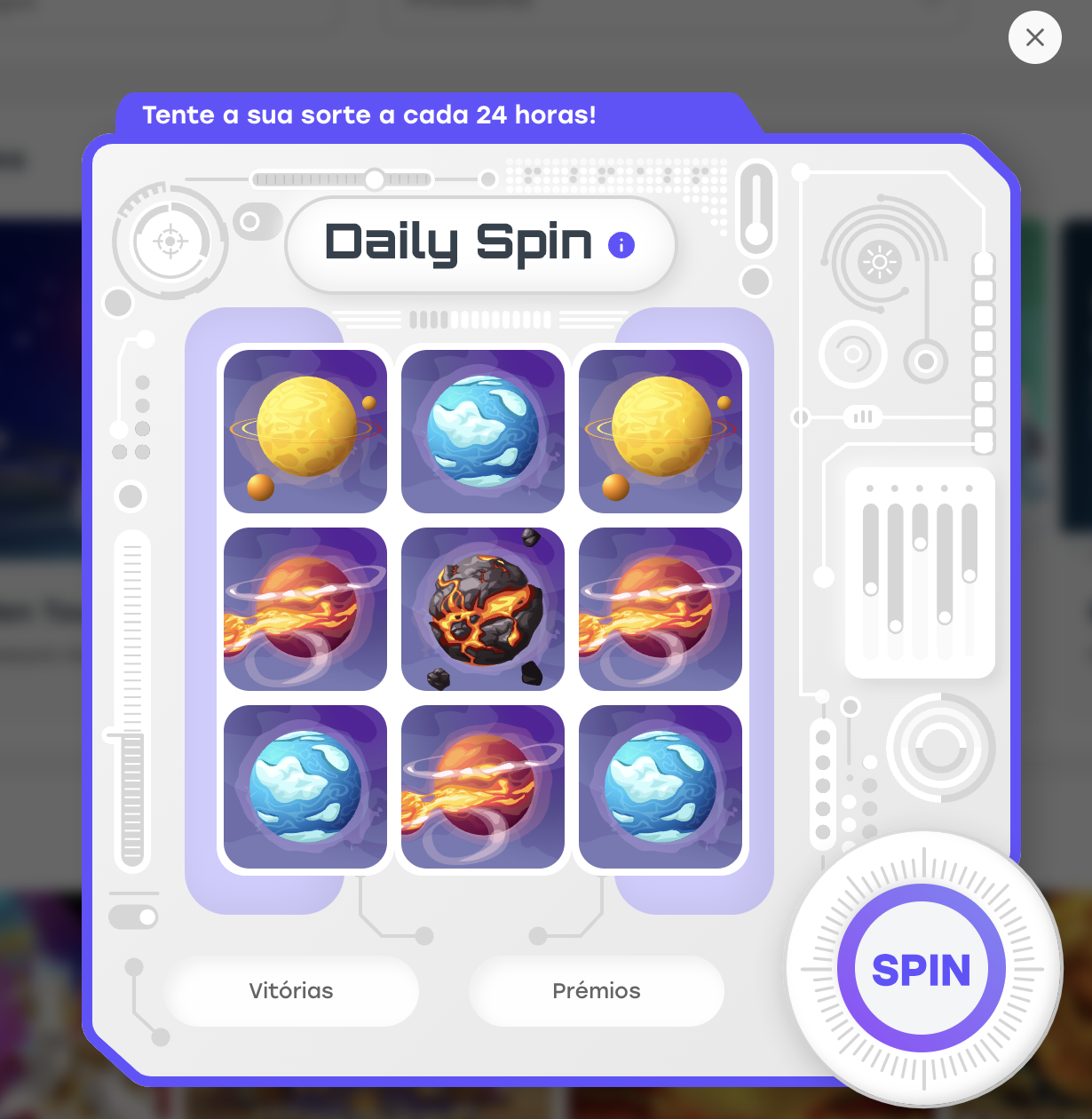 Weiss Casino Daily Spins
