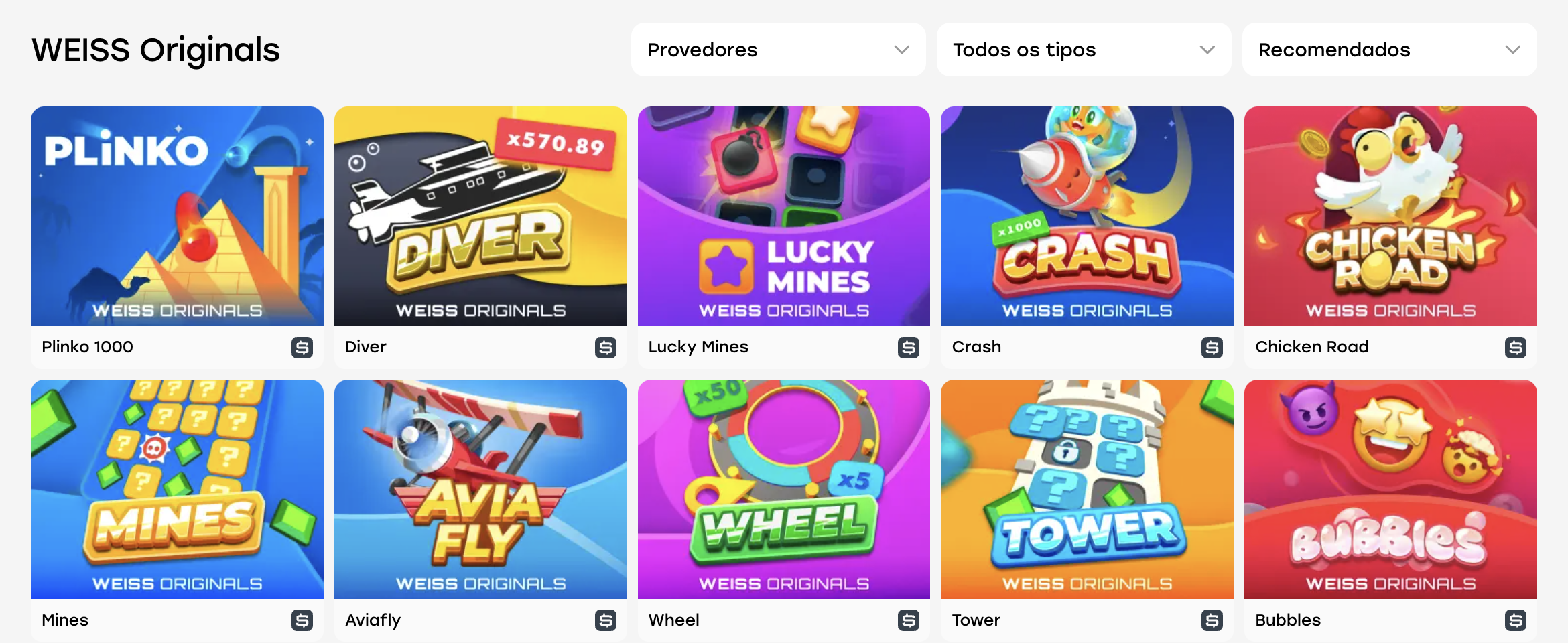 Weiss Originals Jogos Online