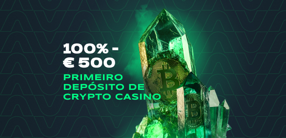 Solicite o seu bónus de depósito em criptomoedas